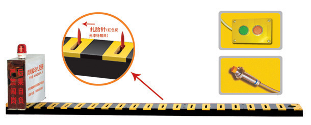 隆安县V3嵌入式闯岗自动扎胎器/阻车器